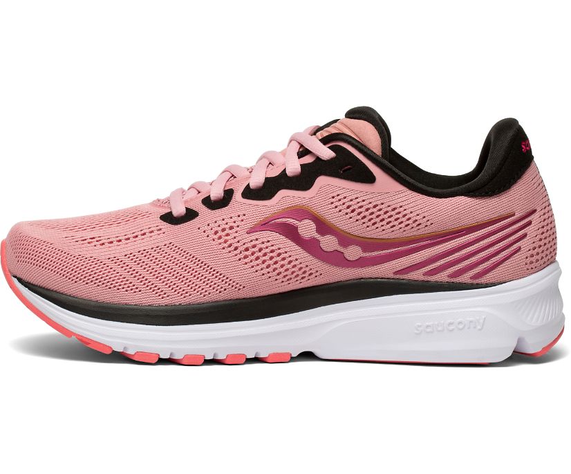 Női Saucony Ride 14 Futócipő Rózsaszín | HU 282AHK